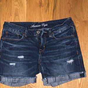 American eagle jean shorts
